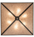 Meyda Tiffany - 267772 - Six Light Pendant - Mission - Timeless Bronze