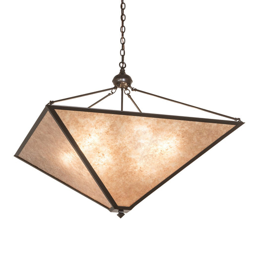 Meyda Tiffany - 267772 - Six Light Pendant - Mission - Timeless Bronze