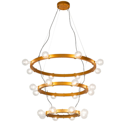 Meyda Tiffany - 267946 - 24 Light Chandelier - Manheim - Gold Metallic