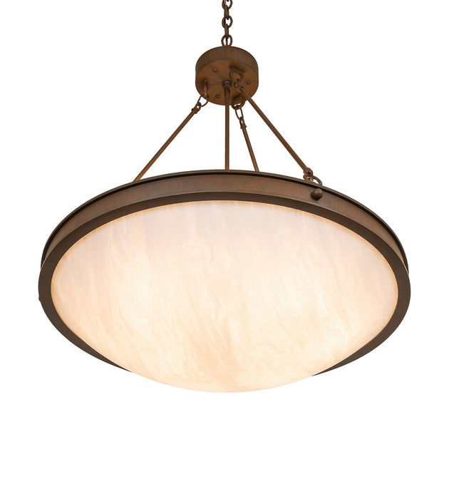 Meyda Tiffany - 268103 - Six Light Pendant - Dionne - Rustic Iron