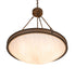 Meyda Tiffany - 268103 - Six Light Pendant - Dionne - Rustic Iron