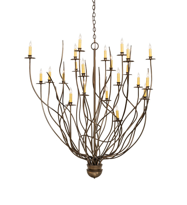 Meyda Tiffany - 268164 - 22 Light Chandelier - Sycamore - Antique Copper