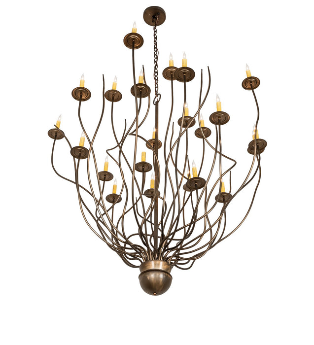 Meyda Tiffany - 268164 - 22 Light Chandelier - Sycamore - Antique Copper