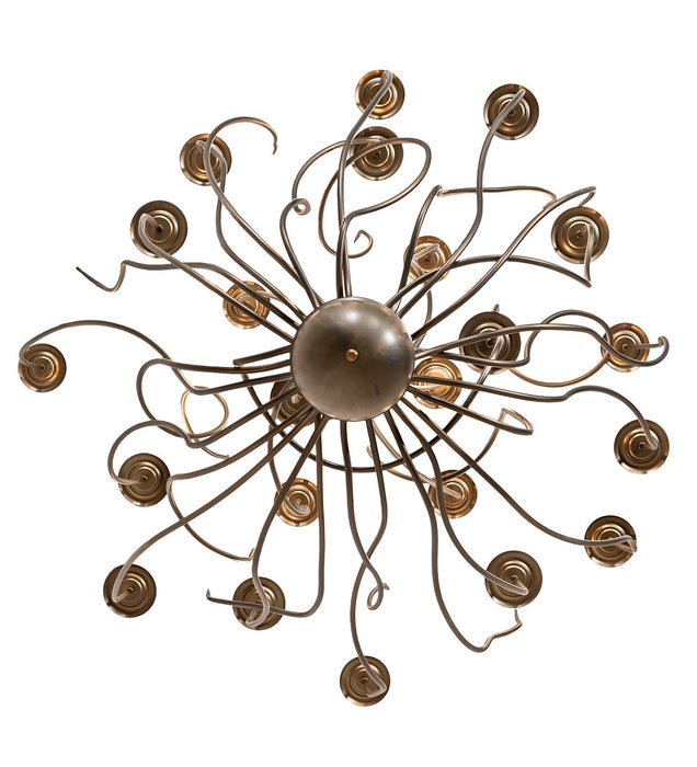 Meyda Tiffany - 268164 - 22 Light Chandelier - Sycamore - Antique Copper