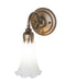 Meyda Tiffany - 268610 - One Light Wall Sconce - White - Antique Copper