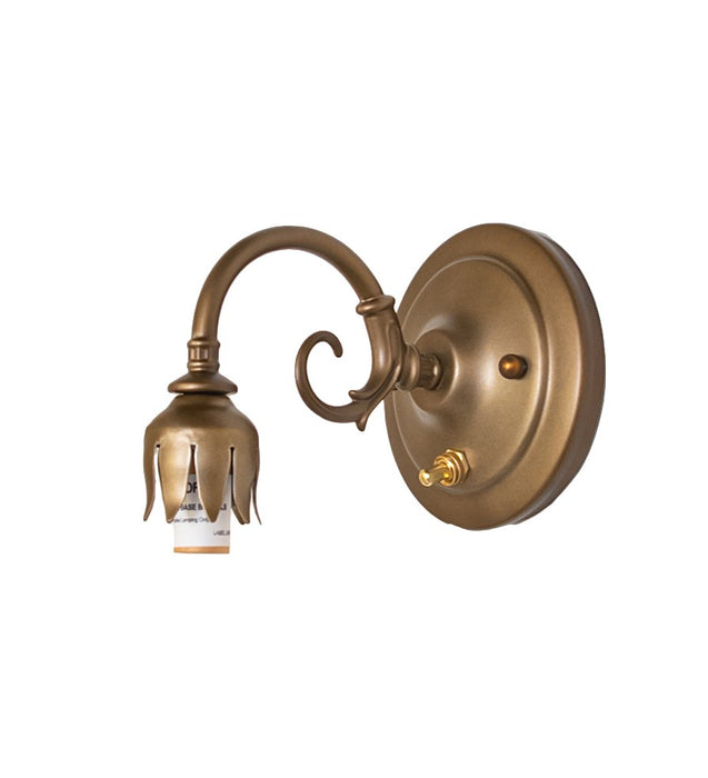 Meyda Tiffany - 268610 - One Light Wall Sconce - White - Antique Copper