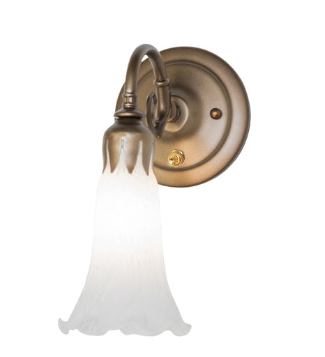 White One Light Wall Sconce