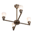 Meyda Tiffany - 268813 - Four Light Chandelier - Revival Oyster Bay - Antique Brass