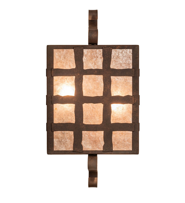 Meyda Tiffany - 268977 - Two Light Wall Sconce - Monte Cristo - Antique Rust