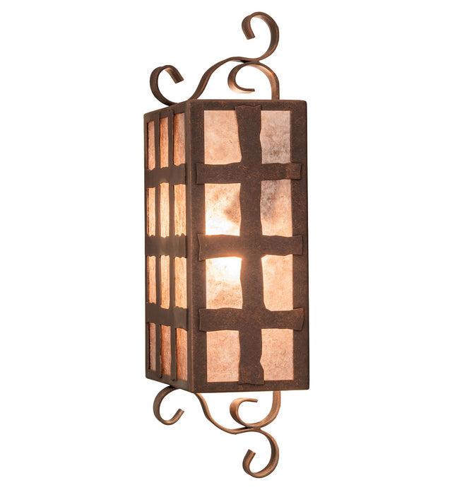 Meyda Tiffany - 268977 - Two Light Wall Sconce - Monte Cristo - Antique Rust