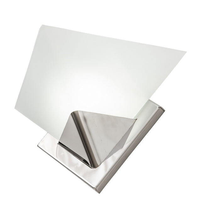 Meyda Tiffany - 270677 - LED Wall Sconce - Tempe - Polished Stainless Steel