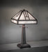 Meyda Tiffany - 270909 - Two Light Table Lamp - Mission - Mahogany Bronze