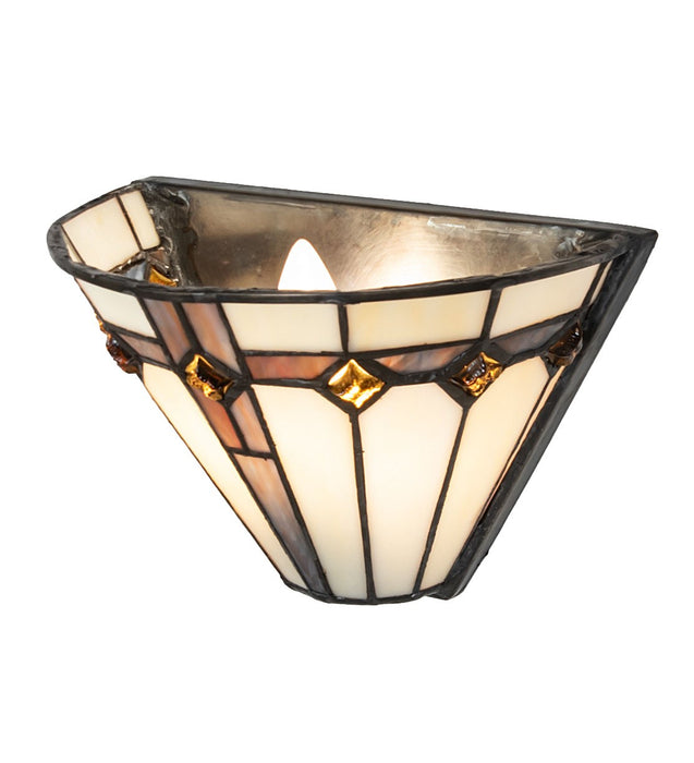 Meyda Tiffany - 271310 - One Light Wall Sconce - Belvidere - Mahogany Bronze