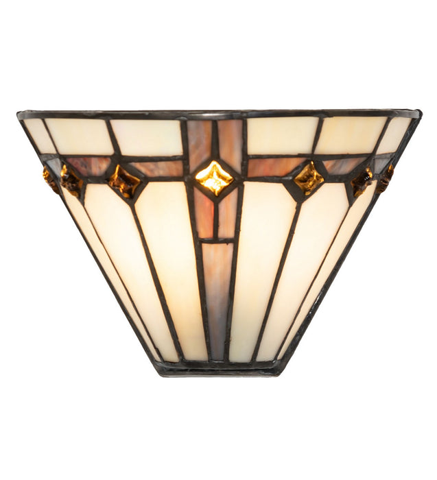 Meyda Tiffany - 271310 - One Light Wall Sconce - Belvidere - Mahogany Bronze