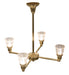 Meyda Tiffany - 271776 - Four Light Chandelier - Revival - Polished Brass