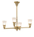 Meyda Tiffany - 271776 - Four Light Chandelier - Revival - Polished Brass