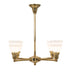 Meyda Tiffany - 271803 - Four Light Chandelier - Revival - Polished Brass