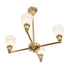 Meyda Tiffany - 271803 - Four Light Chandelier - Revival - Polished Brass