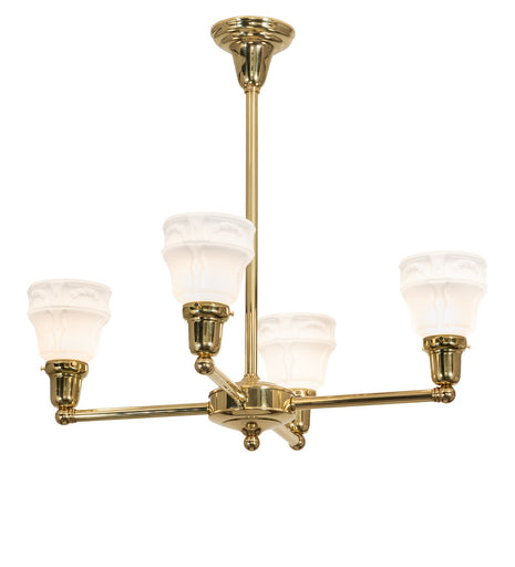 Revival Four Light Chandelier