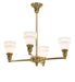 Meyda Tiffany - 271803 - Four Light Chandelier - Revival - Polished Brass