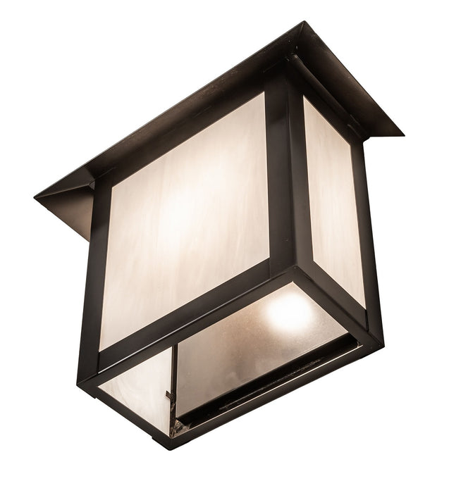 Meyda Tiffany - 268513 - One Light Wall Sconce - Seneca - Craftsman Brown