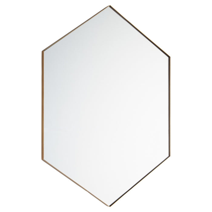 Quorum - 13-2434-21 - Mirror - Hexagon Mirrors - Gold Finished