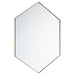 Quorum - 13-2434-21 - Mirror - Hexagon Mirrors - Gold Finished