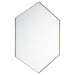 Quorum - 13-2840-21 - Mirror - Hexagon Mirrors - Gold Finished