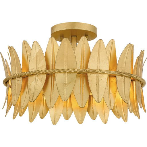 Liza Three Light Semi Flush Mount