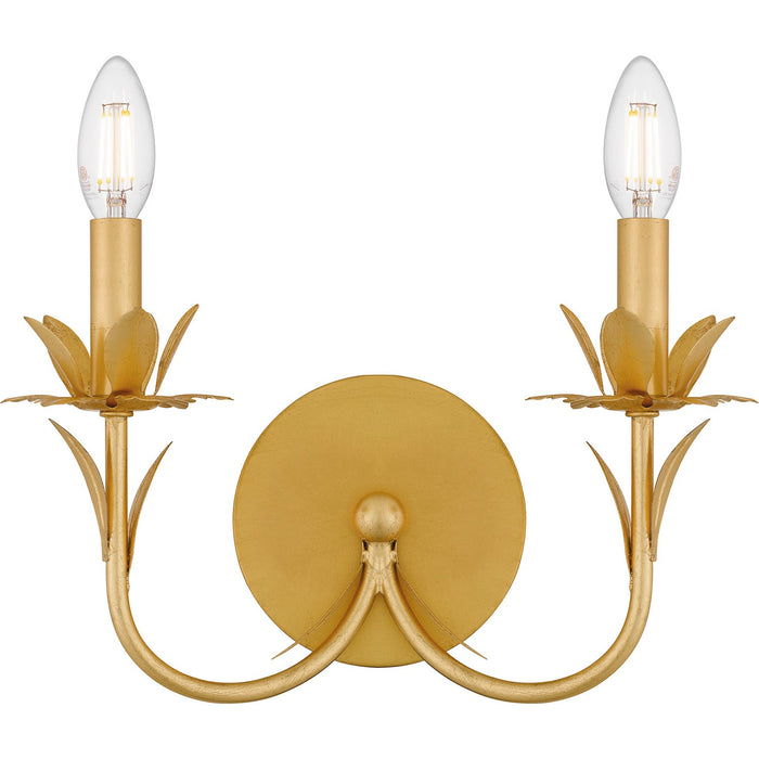 Quoizel - MAA8712GFL - Two Light Wall Sconce - Maria - Gold Leaf