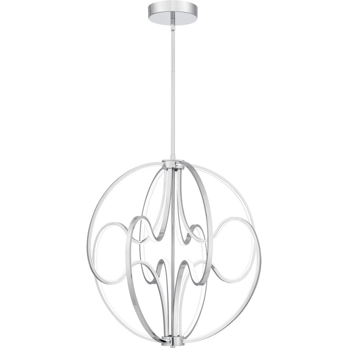 Quoizel - PCCLR2824C - LED Pendant - Clairon - Polished Chrome