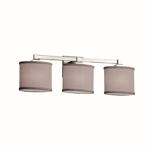 Textile LED Bath Bar Polished Chrome