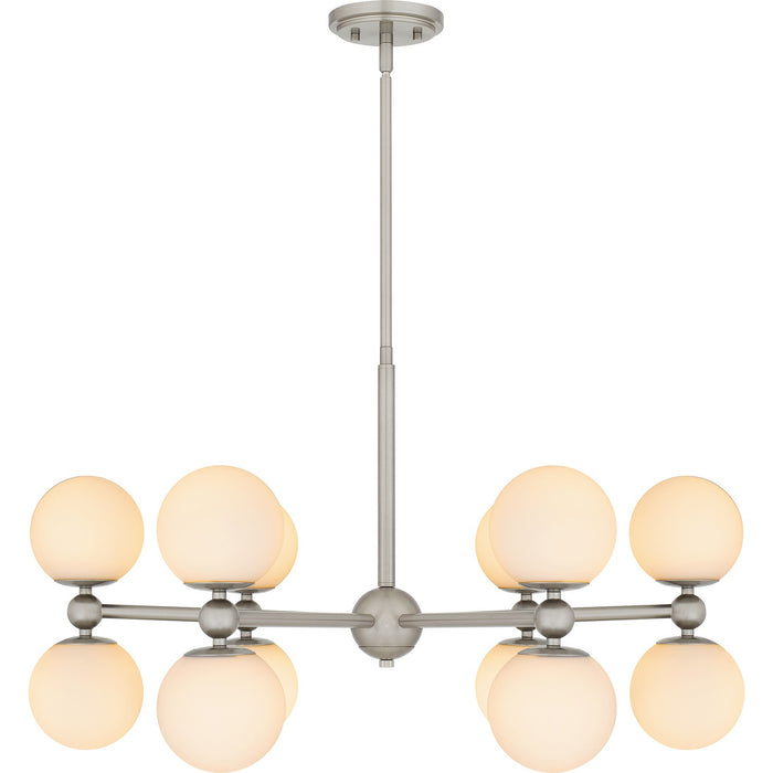 Quoizel - PCELS5031BN - 12 Light Chandelier - Elser - Brushed Nickel