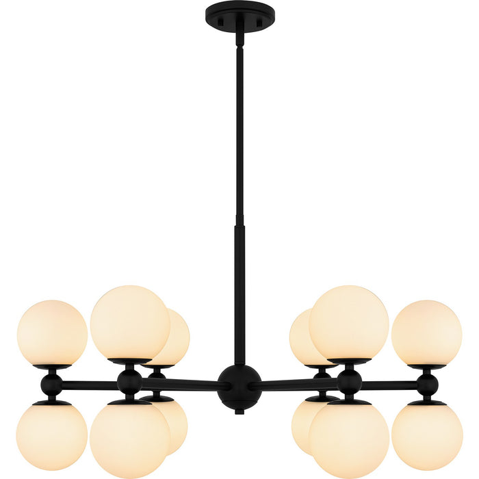 Quoizel - PCELS5031MBK - 12 Light Chandelier - Elser - Matte Black