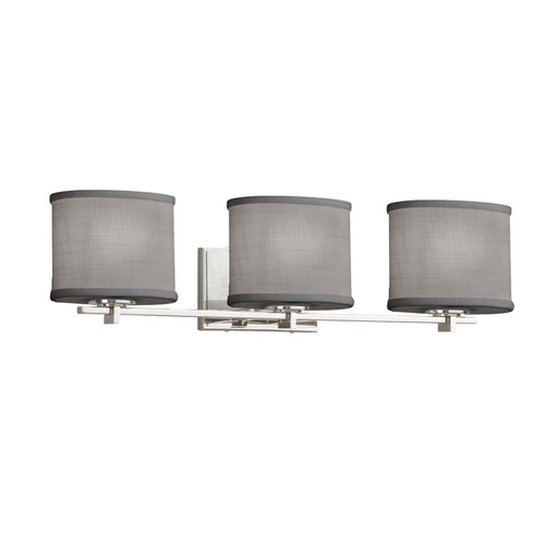 Textile Three Light Bath Bar