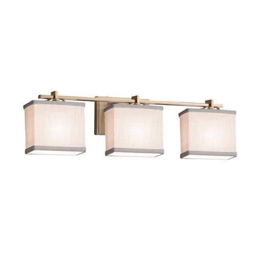 Textile LED Bath Bar Brushed Brass