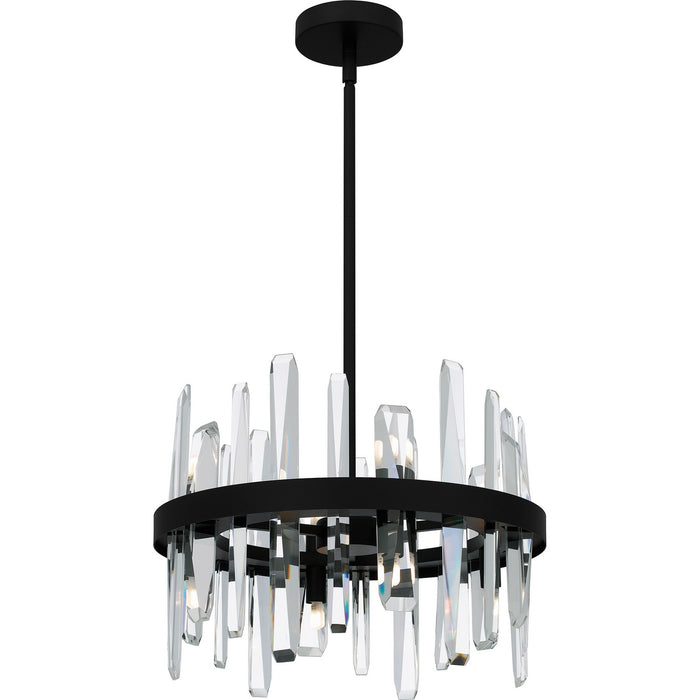 Quoizel - PCRGL2816MBK - Eight Light Pendant - Regal - Matte Black