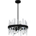 Quoizel - PCRGL2816MBK - Eight Light Pendant - Regal - Matte Black