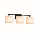 Justice Designs - FSN-8423-30-OPAL-MBLK-LED3-2100 - LED Bath Bar - Fusion - Matte Black