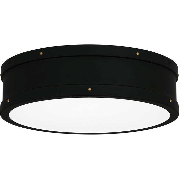 Quoizel - QF5224MBK - LED Flush Mount - Quoizel Fixture - Matte Black