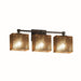 Justice Designs - FSN-8423-55-MROR-DBRZ-LED3-2100 - LED Bath Bar - Fusion - Dark Bronze