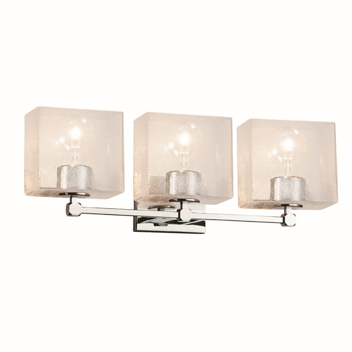 Justice Designs - FSN-8423-55-SEED-CROM-LED3-2100 - LED Bath Bar - Fusion - Polished Chrome