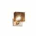 Justice Designs - FSN-8427-55-MROR-NCKL - One Light Wall Sconce - Fusion - Brushed Nickel