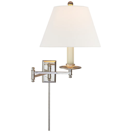 Visual Comfort Signature - CHD 5101PN-L - One Light Swing Arm Wall Sconce - Dorchester3 - Polished Nickel