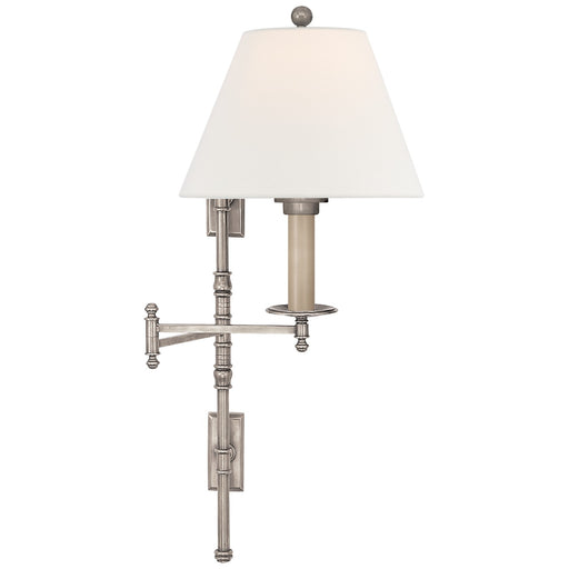 Visual Comfort Signature - CHD 5102AN-L - One Light Swing Arm Wall Sconce - Dorchester3 - Antique Nickel