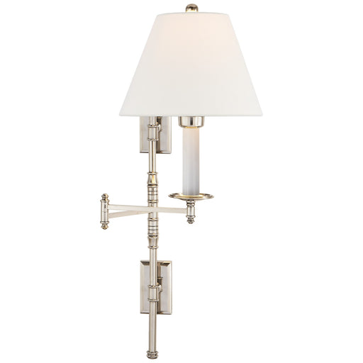 Visual Comfort Signature - CHD 5102PN-L - One Light Swing Arm Wall Sconce - Dorchester3 - Polished Nickel