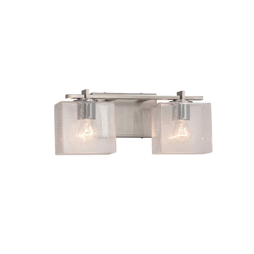 Fusion Two Light Bath Bar Brushed Nickel