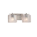 Justice Designs - FSN-8442-55-SEED-NCKL - Two Light Bath Bar - Fusion - Brushed Nickel