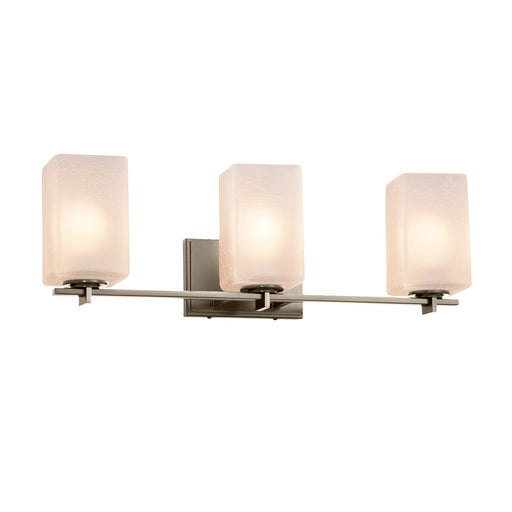 Fusion Three Light Bath Bar Brushed Nickel