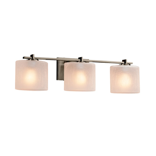 Fusion Three Light Bath Bar Brushed Nickel